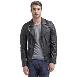 Leather Biker Jackets Mens