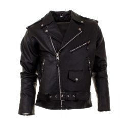 Black Leather Jacket Men