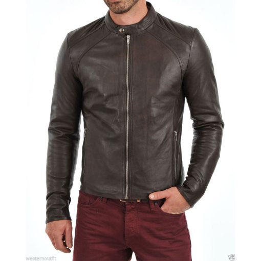 Real Leather Jacket Mens