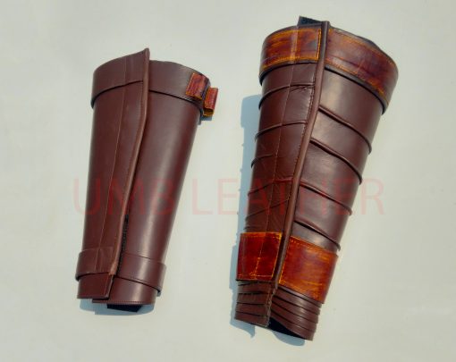 Leather Leg Cosplay Boba Fett Mandalorian Armour