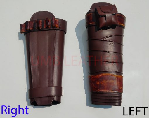 Mandalorian Leather Leg Armor