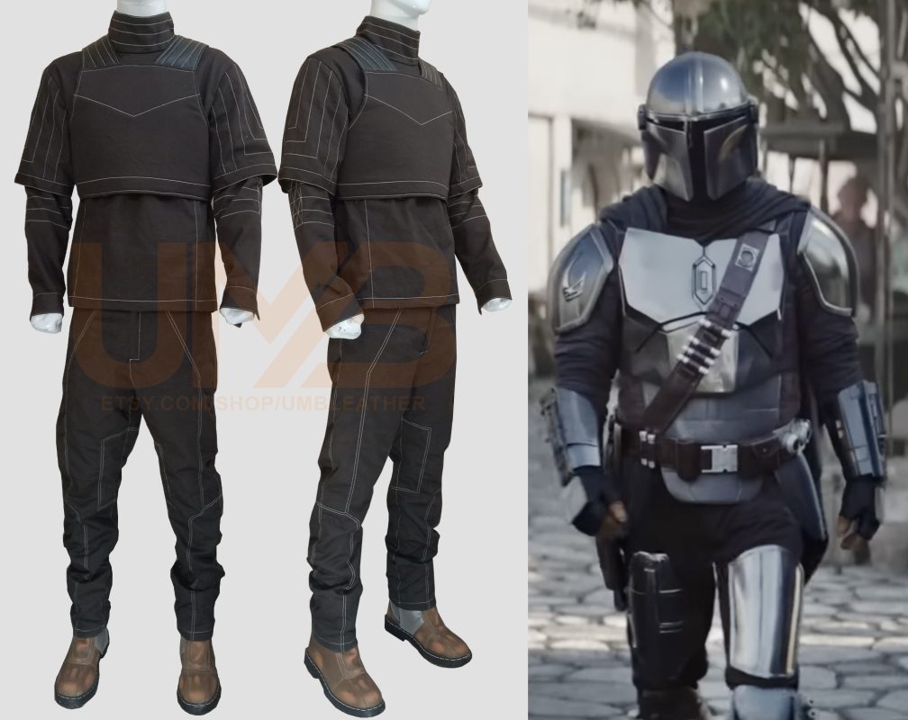 Din Djarin The Mandalorian flight Suit Soft Parts - UMB Leather Shop