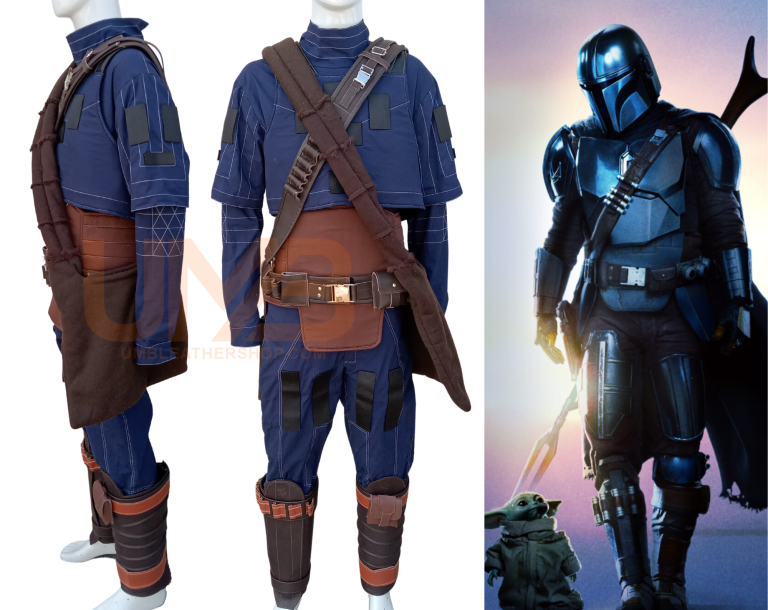 Mandalorian Flight Suit Din Djarin Cosplay Bounty Hunter Outift Full ...