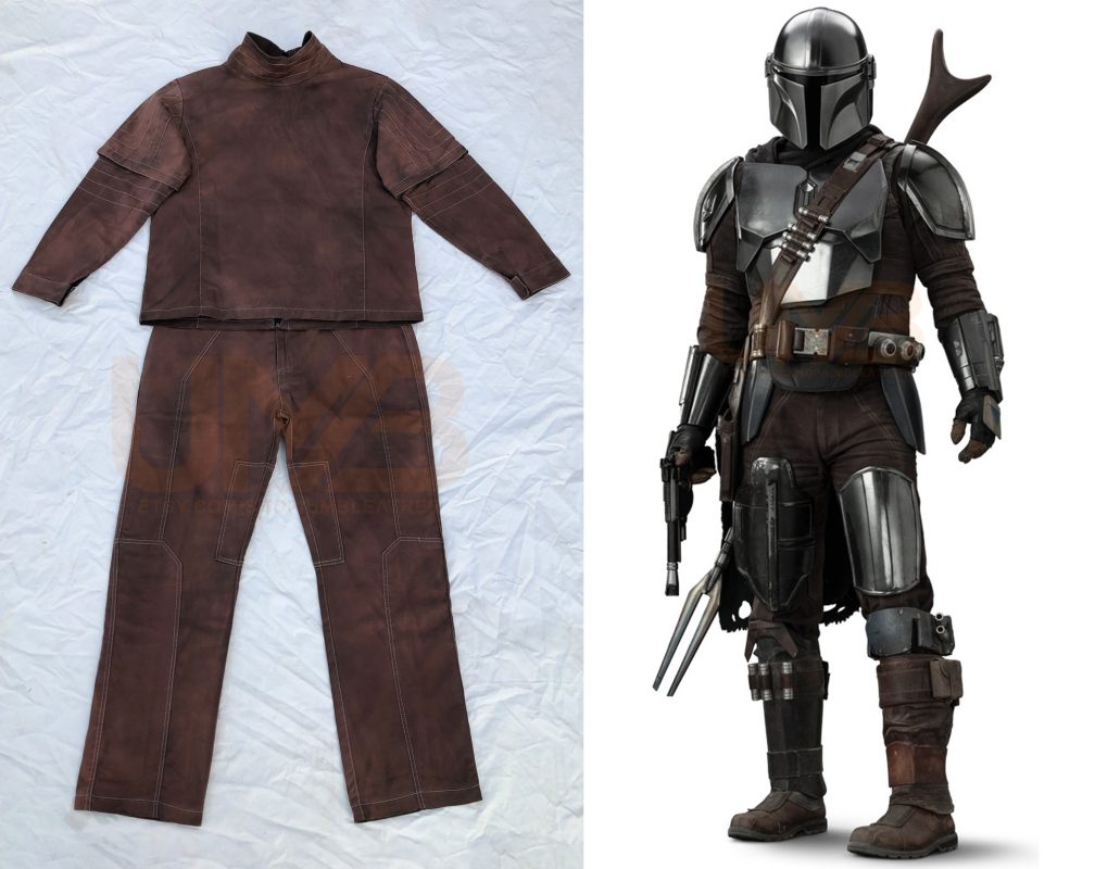 The Mandalorian Flight suit Brown With distressed