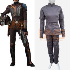 Sabine Wren Female Mandalorian Cosplay Flight Suit